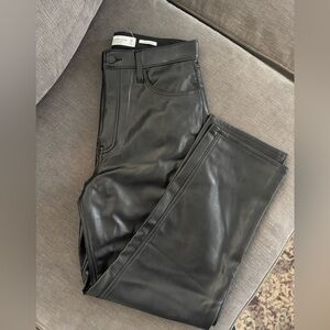 A&F vegan leather pants (new with tags)